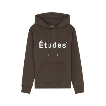 Études, Hoodies Brązowy, Mężczyzna, Rozmiar: M