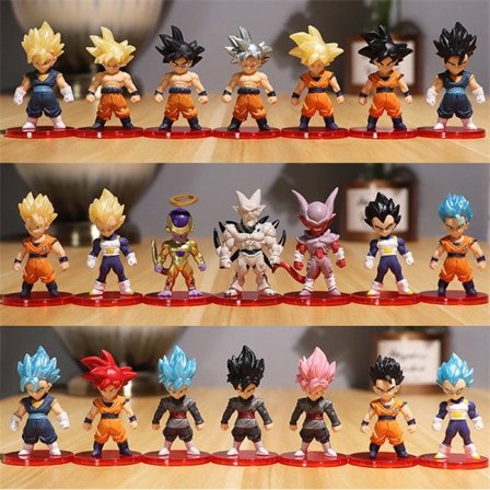 Dragon Ball Z Super Saiyan Son Goku Son Gohan Vegeta Broly Piccolo Majin Buu Action Figur