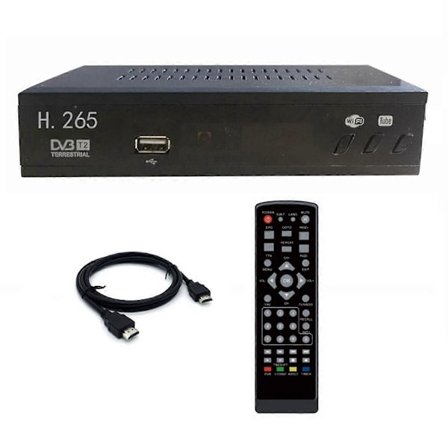 DVB T2 HEVC 265 Digital TV Tuner DVB-T2 265 1080P HD Decoder USB Terrestrial TV Receiver Set Top Box
