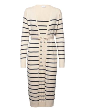 Mlsiv L/S Long Cardigan A. White Mamalicious