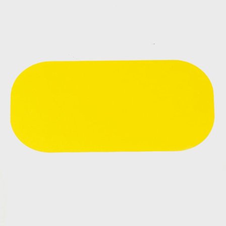 Floor signal, oval shape