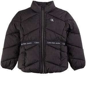 Kids - Calvin Klein Jeans Branded Quilted Jacket Black 14 Years - Coats and jackets - 14 years - Black