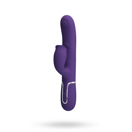 Pretty Love Rabbit Vibrator With Licking - Vuxen.se - Vibrator