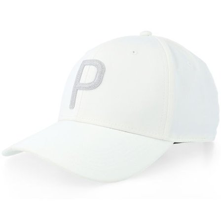 Puma - Vit adjustable Keps - Heritage P Tech Cap White Adjustable @ Hatstore
