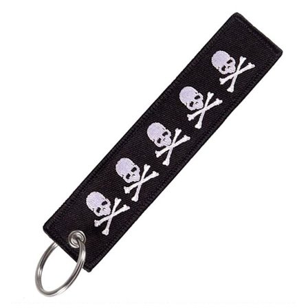 Nøglering Patch - Dødningehoveder