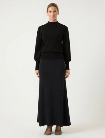 YAS Yasfonny Ls Knit Pullover S. Noos - Black - XL