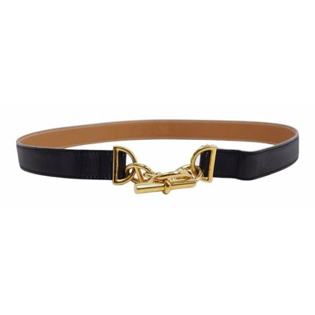 Hermès Vintage, Belts Zwart, Dames, Maat:ONE Size