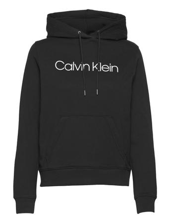 Core Logo Ls Hoodie Huppari Musta Calvin Klein