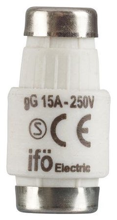 Ifö Electric gG D-säkring 250V 16A, 1-pack, Elfördelning & strömförsörjning
