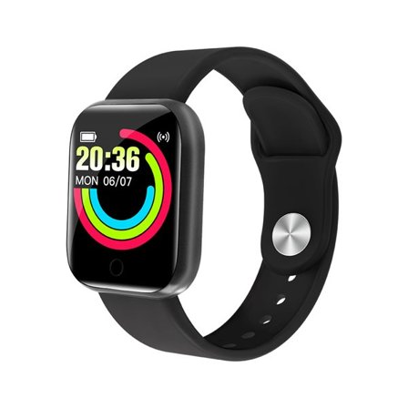 United SW2568 smartwatch med aktivitetsmätning - Svart