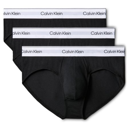 Calvin Klein Hip Brief 3-Pack Black for Men