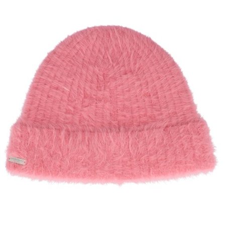 Seeberger - Rosa cuff Beanie - Angora Pink Cuff @ Hatstore