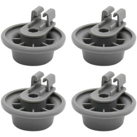 Klik på billedet for at åbne udvidet visningKompatibel med Bosch opvaskemaskiner 611475 Opvaskemaskine Bundkurv Hjul Sæt 4 stk, bsh-00611475 1559847 