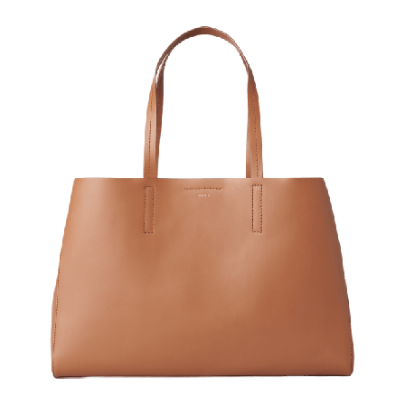 Wera Toteväska i skinn PINZA Handväskor Dam Brun ONESIZE