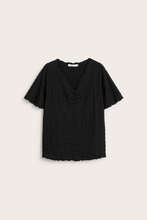 Kappahl | Topp i struktur | Svart