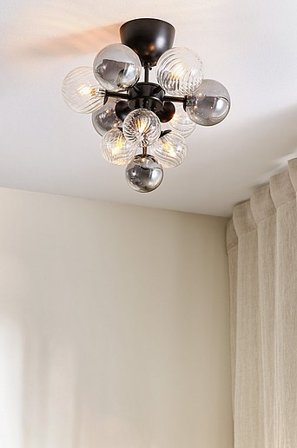 Jotex - Loftlampe Black mdf/metal - ELECTRA - Køb Loftlamper hos Jotex