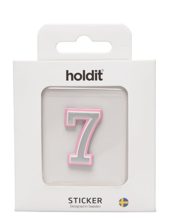 Holdit Sticker Number - White - ONE SIZE