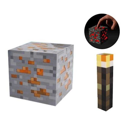 Lampor Creative Cube Nattljus Batteri Leksak Present