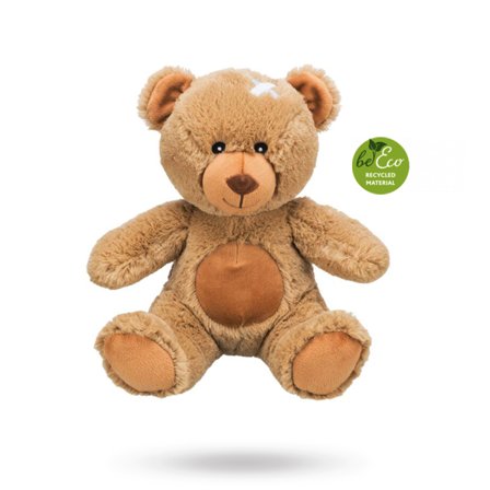 Trixie - Be Eco Nalle 23 cm - Mjukisdjur av återvunnet material - Hundleksaker