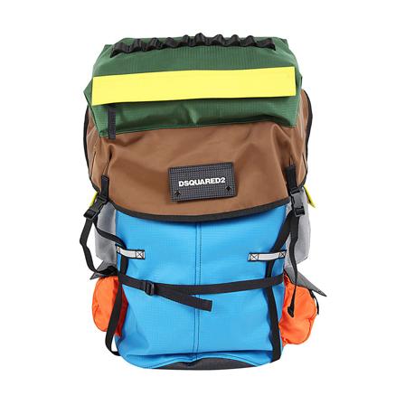 Dsquared2 Rugzaks , Blauw , Heren , Maat: ONE Size Rugzakken