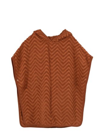 Filibabba Bath Poncho - Brown - ONE SIZE