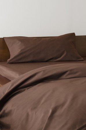 Jotex - Putetrekk 50x90 Cm Økologisk Kaffe - ZACK - Kjøp Putevar hos Jotex