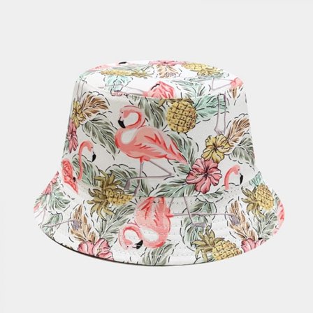 Hink med bred brätte Strandfiskare Solhatt för kvinnor och män Revers