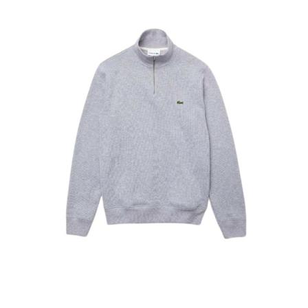 Lacoste - Tröjor - Grå - Herr - Storlek: M, Herr, Storlek: M
