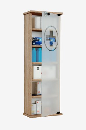 VCM - Medisinskap Omal Xxl - Beige - Hyller & oppbevaring - Fra Homeroom