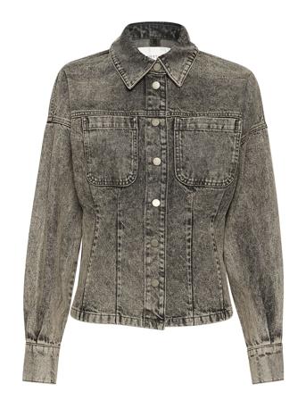 Brendagz Ls Shirt Grey Gestuz