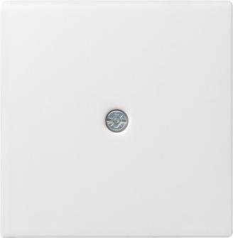 GIRA - System 55 - Abdeckung für Schnurableitung *reinweiss seidenmatt*