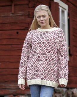 Strikkeopskrift Sweater - Järbo