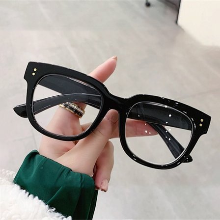 Anti-UV Blue Rays Briller Databriller SORT SVART