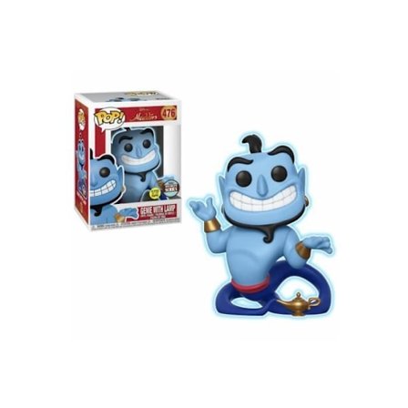 Figurine POP! - Funko - Aladdin - Genie GITD - 9 cm - Disney