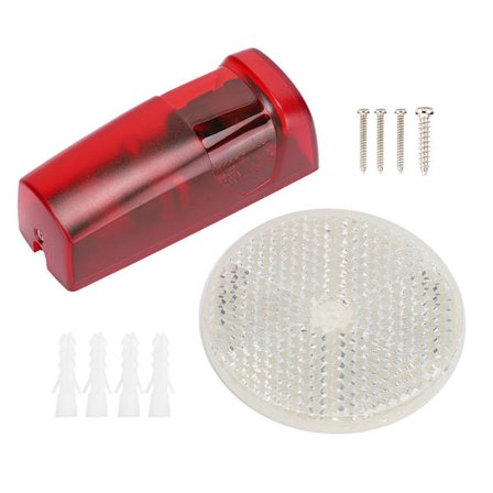 Infrarød fotoelektrisk strålesensor barriere detektor alarmsystem til automatiske roterende skydedøre