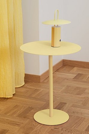 Jotex - Sidobord Järn Gul HEBY - Köp Sidobord & småbord hos Jotex