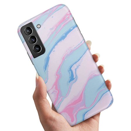 Samsung Galaxy S21 - Cover/Mobilcover Marmor