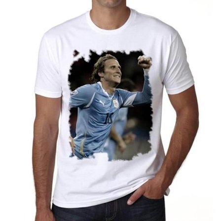 T-shirt herr Diego Forlan Vintage T-shirt