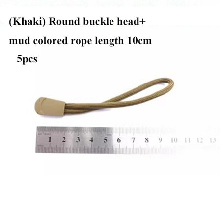 5 stk Tauhaleklemme Glidelåstrekk 5 5