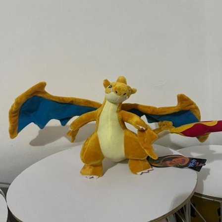 Pehmeä pehmolelu 25 cm Lastenlahjapehmolelut Keräiltävä Charizard W I