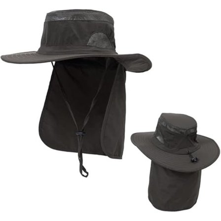UV 50+ solskydd hatt för män kvinnor, bred brätte hink hatt för