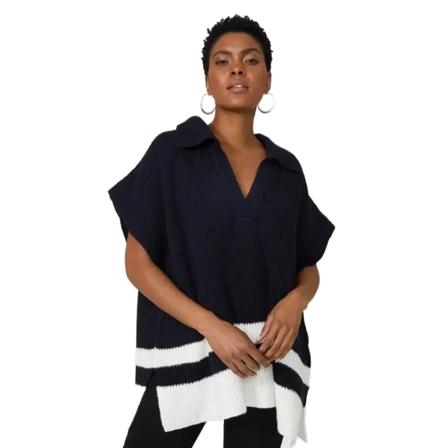 Principer Dam/dam Tippad Tabard M Marinblå