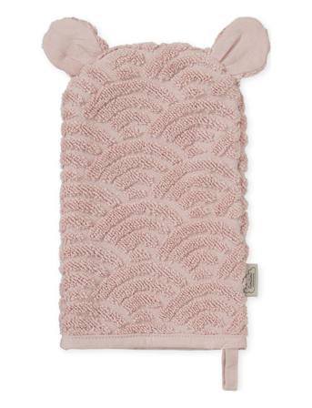 Wash Glove W/ Ears Home Bath Time Towels & Cloths Cloths Lyserød Cam Cam Copenhagen