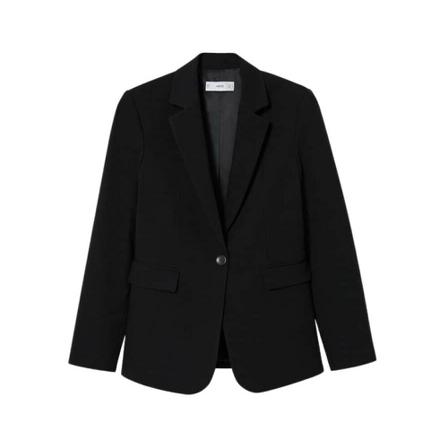 Mango Fitted suit Jacka svart, Dam, Dam, Storlek: M