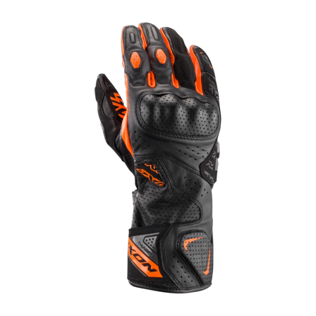 MP-hanskat Ixon Thunder Air Musta/Antrasiitti/Oranssi M