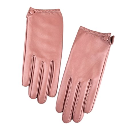 Damehansker laget av ekte skinn, varme damehansker i saueskinn med berøringsskjermkompatibilitet, kort design for daglig bruk, premium