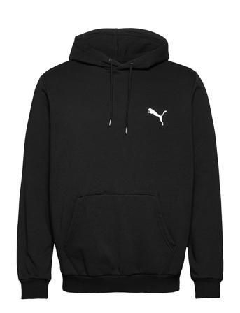 Ess Small Logo Hoodie Fl Huppari Musta PUMA