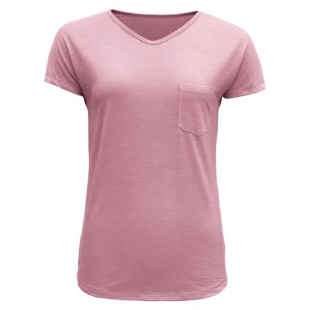 Devold Herdal Woman Tee Women short-sleeved sweaters Pink XS