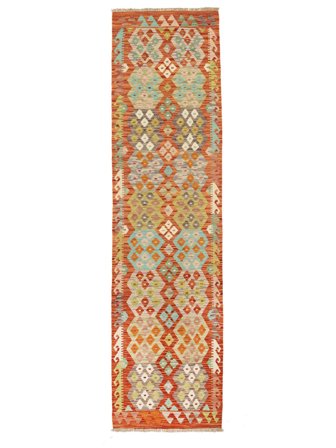 Handgewebt Kelim Afghan Old Stil Teppich 78X299