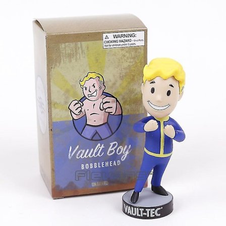 Fallout Vault Boy Bobble Head PVC Actionfigur Samlermodel Legetøj Brinquedos 7 Stil